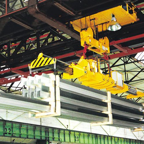 Pince de levage pour tubes - WIMO-Hebetechnik GmbH - horizontale / mécanique / hydraulique