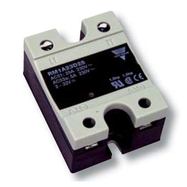 Relais statique 24 Vca - SSR 25 A - Hillesheim GmbH - 110 Vca / 220 Vca / sur rail DIN