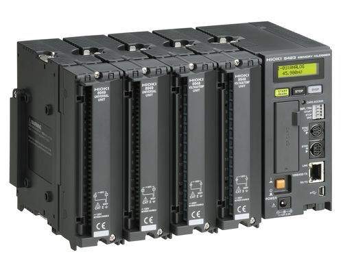 Enregistreur de données universel - ±150mV - ±100V, -200°C ... 2000°C, 0 - 1000M pulse | 8423 - HIOKI E.E. CORPORATION - USB / avec écran / multicanaux