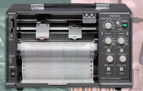 Enregistreur papier - 150 mm (5.91 in) | PR8111, PR8112 - HIOKI E.E. CORPORATION - à bande déroulante / à tracé continu
