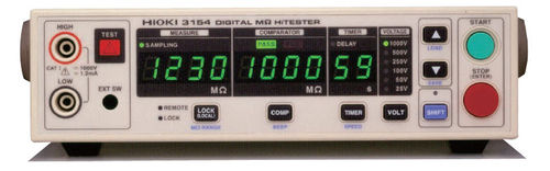 Appareil de mesure de résistance d'isolement benchtop - 25 - 1000 V, 2 - 2000 MΩ | 3154 - HIOKI E.E. CORPORATION
