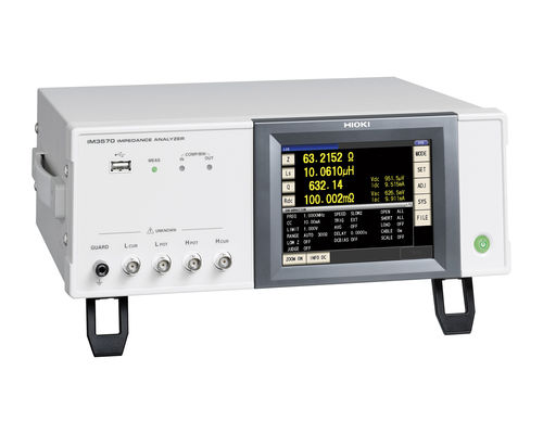 Analyseur pour réseau électrique - 100 mΩ - 100 MΩ, 4 Hz - 5 MHz | IM3570 - HIOKI E.E. CORPORATION - d'impédance / benchtop