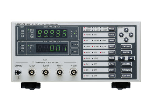 RLC mètre benchtop - 10 mΩ - 200 Ω, 120 Hz - 1 kHz | 3511-50   - HIOKI E.E. CORPORATION