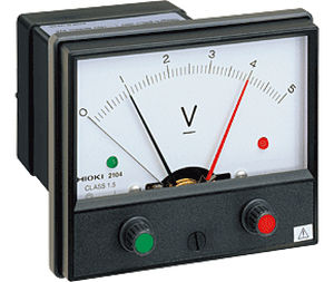 Indicateur de tension - 1 µA res., 10 mV DC | 2104 - HIOKI E.E. CORPORATION - analogique / intégré