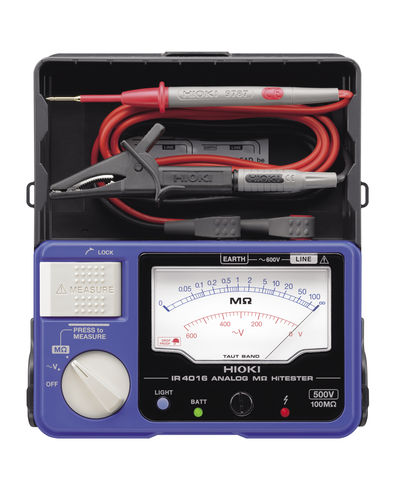 Testeur d'isolement - 500V, 100 MΩ | IR4016-20 - HIOKI E.E. CORPORATION