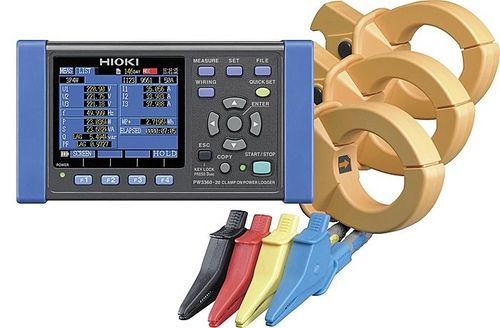 Analyseur d'eau - 600 VAC, 1P2W - 3P4W | PW3360-20 - HIOKI E.E. CORPORATION - de qualité d'énergie / d'harmonique / benchtop