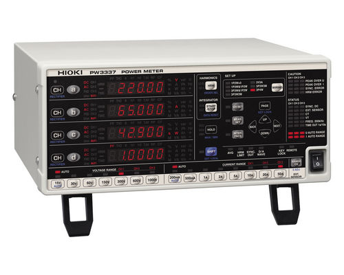Appareil de mesure de puissance triphasé - 3P4W, 65A Direct AC/DC, 5000A AC | PW3337 - HIOKI E.E. CORPORATION