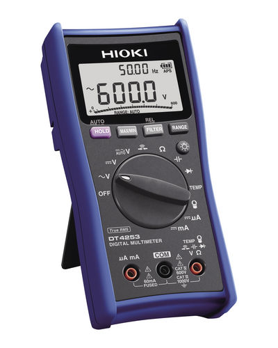 Multimètre numérique - 60μA - 60mA DC | DT4253 - HIOKI E.E. CORPORATION - portable / industriel