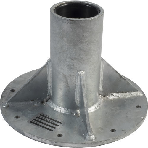 Support pour poteau - JP-003-4 - ActSafe Systems AB - en acier / au sol
