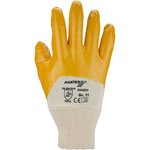 Gants de travail - 03400T - Asatex AG - de protection mécanique / résistant à l'abrasion / en nitrile