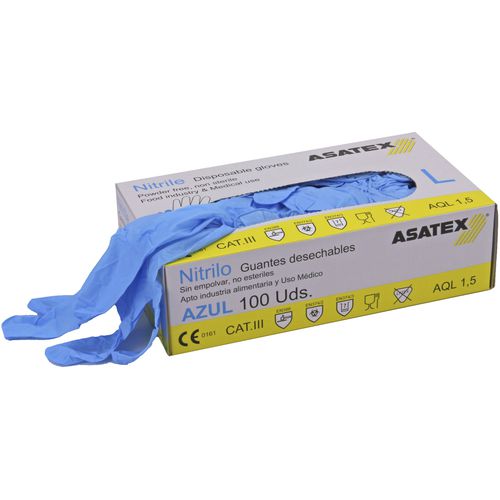 Gants de travail -  ENHU35-24 - Asatex AG - de protection mécanique / en nitrile / jetable