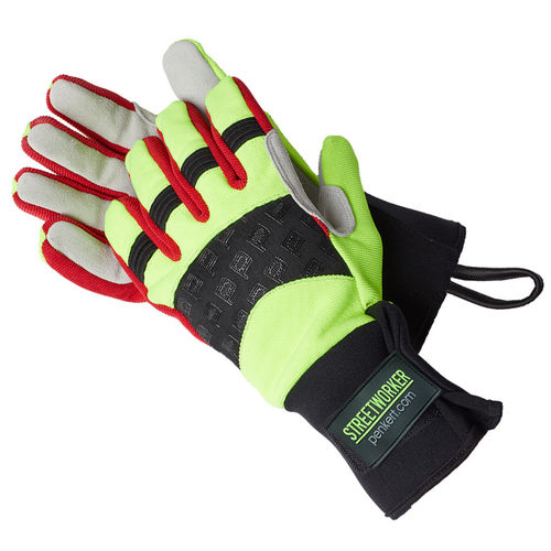 Gant de protection de travail - STREETWORKER - August Penkert GmbH - anticoupure / en cuir / en Kevlar®