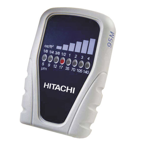 Mesureur d'épaisseur de cuivre - CMI95M - Hitachi High-Tech Analytical Science - portable / portatif / à induction magnétique