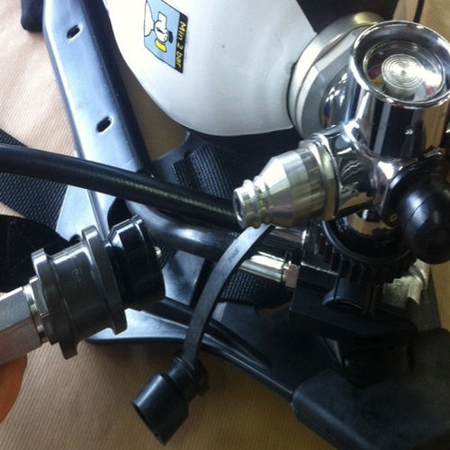 Raccord de remplissage - Quick Fill - D.P.I. s.r.l. - pneumatique / rapide / pour bouteille de gaz