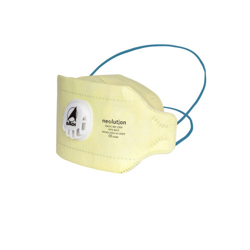 Masque de protection jetable - 236V - DACH Schutzbekleidung GmbH & Co. KG - avec valve / filtrant / léger