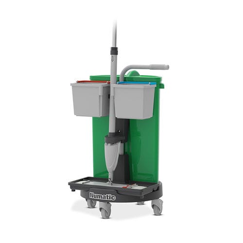 Chariot de nettoyage - NC0R - Numatic - en plastique / pour bacs de stockage / à forte charge