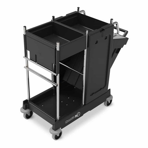 Chariot de nettoyage - PM11 - Numatic - de stockage / en acier / en acier inoxydable