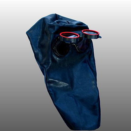 Cagoule de protection contre le feu - FLIPMAN - ENHA GmbH - en cuir / pour soudage / ignifuge