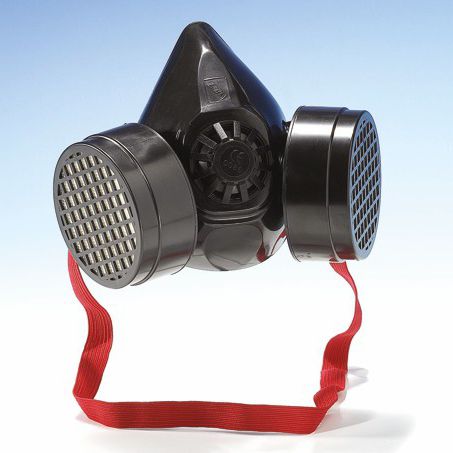 Masque de protection demi-masque - 7320 - ENHA GmbH - à cartouche / bi-filtre / filtrant