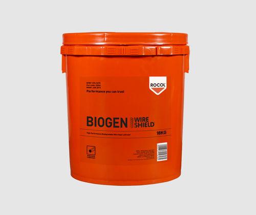 Graisse universelle - BIOGEN WIRESHIELD - ROCOL - à base d'huile minérale / pour câbles / pour applications industrielles