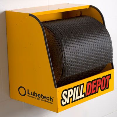 Distributeur pour absorbant industriel - DEPOT-1 - Evolution Sorbent Products Global, LLS - manuel / mural