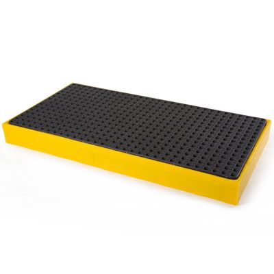 Palette de rétention 2 fûts - 31-3002 - Evolution Sorbent Products Global, LLS - en polyéthylène