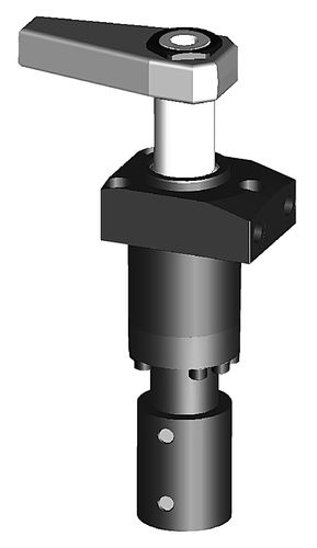 Dispositif de serrage hydraulique - B1.8801 series - Römheld GmbH Friedrichshütte - pivotant / double effet / corps fileté