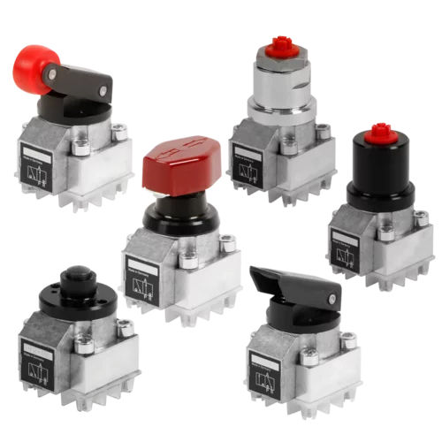 Distributeur hydraulique à clapet - C2.320 series - Römheld GmbH Friedrichshütte - avec actionnement manuel / 3/2