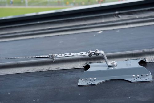 Ligne de vie horizontale - STEELFIX  - Eyecatcher BV - antichute
