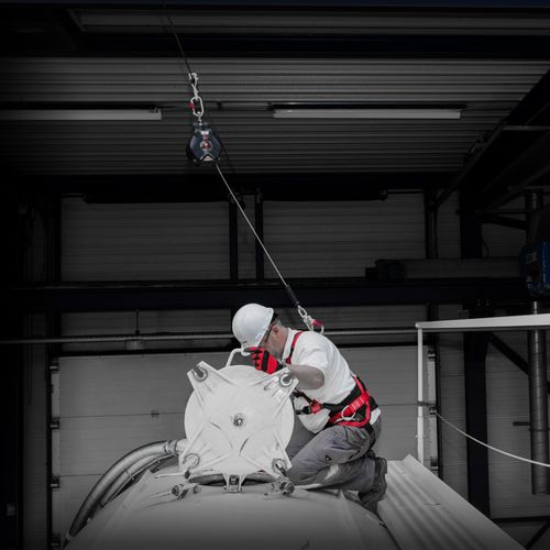 Ligne de vie horizontale - TRAVELFIX  - Eyecatcher BV - antichute / suspendue