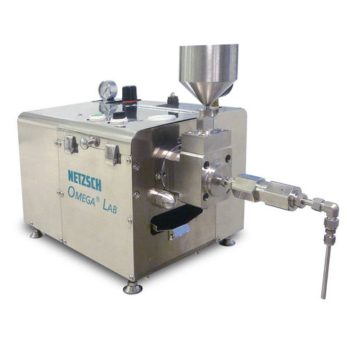 Système de dispersion à piston - Omega®Lab - NETZSCH Grinding & Dispersing - pour analyse de taille de particules