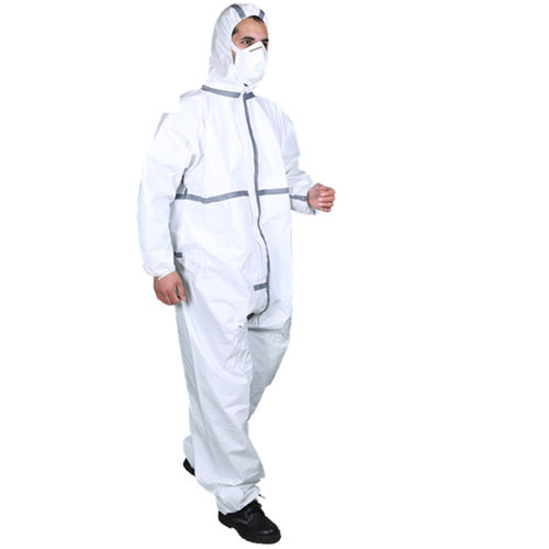 Combinaison de travail - WLO3001 - Hubei Wanli Protective Products Co., Ltd. - de type 4/5/6 / antistatique / en tissu microporeux