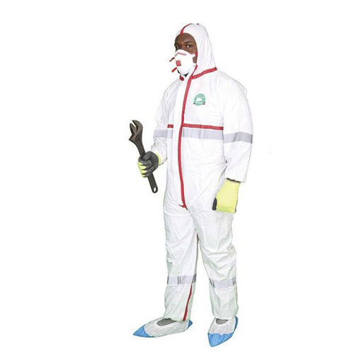 Combinaison de travail - WLO3001HV - Hubei Wanli Protective Products Co., Ltd. - de type 4/5/6 / imperméable / antistatique