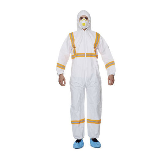 Combinaison de travail - WLO3002HV - Hubei Wanli Protective Products Co., Ltd. - de type 5/6 / électriquement isolante / en tissu microporeux