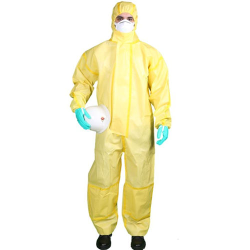 Combinaison de travail - WLO3004 - Hubei Wanli Protective Products Co., Ltd. - de type 3/4/5/6 / antistatique / en polyéthylène