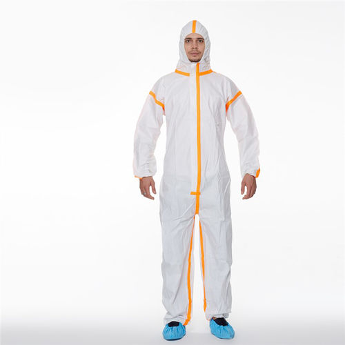 Combinaison non-tissée - Hubei Wanli Protective Products Co., Ltd. - de travail / de protection chimique / en polypropylène