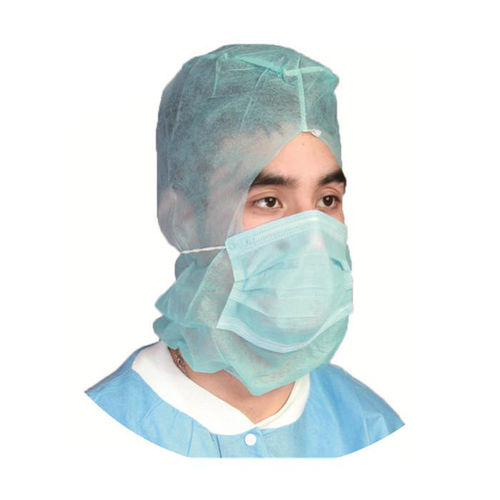 Cagoule de travail - WLC1008 - Hubei Wanli Protective Products Co., Ltd. - en sms / en tissu microporeux / en polypropylène