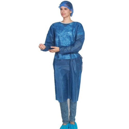 Blouse de travail - WLG1008 - Hubei Wanli Protective Products Co., Ltd. - pour le médical / unisexe / bleue
