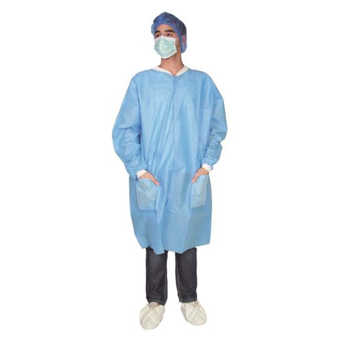 Blouse de laborantin - WLL4002 - Hubei Wanli Protective Products Co., Ltd. - de travail / imperméable / en sms