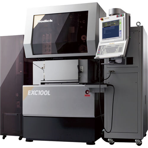 Machine d'électroérosion à fil - EXC100L - Sodick - de précision