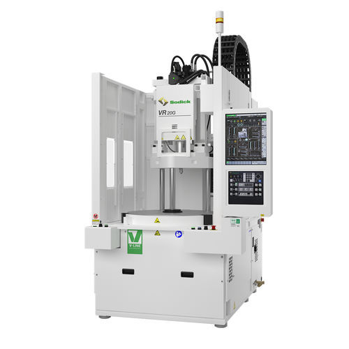 Presse à injecter verticale - VR20G - Sodick - hydraulique / hybride / à table rotative