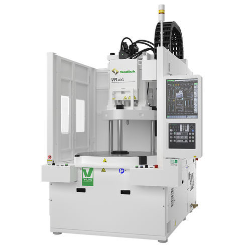 Presse à injecter verticale - VR40G - Sodick - hydraulique / à table rotative