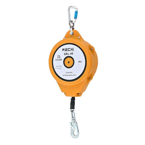 Ligne de vie verticale - SRL-40 - Jinhua Jech Tools Co., Ltd. - antichute / à rappel automatique / pour le travail en hauteur