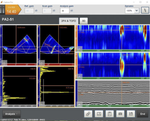 Logiciel d'analyse - CAPTURE - KARL DEUTSCH - de calibration / de test / de commande