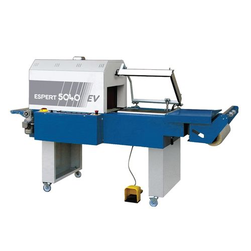Machine de conditionnement semi-automatique - ESPERT 5040 EV - ITALDIBIPACK - avec tunnel de rétraction / sous film thermorétractable / avec barre de soudure
