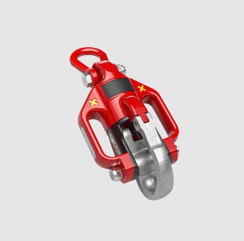 Crochet de levage - Hook - Ludwig System GmbH & Co KG - pivotant / forgé / pour grues