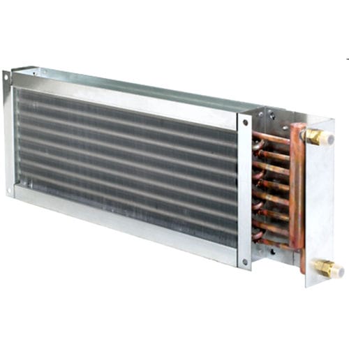 Échangeur de chaleur multitube - WT - TROX - air/eau / en aluminium