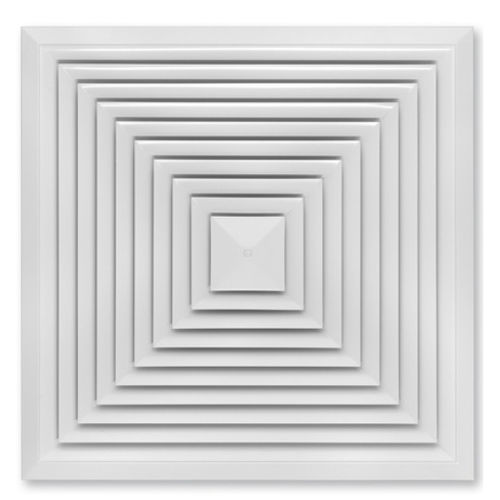 Diffuseur d'air carré - DLQ - TROX - de plafond