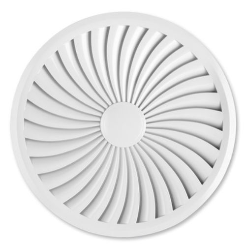 Diffuseur d'air circulaire - AIRNAMIC - TROX - carré / de plafond / à lame