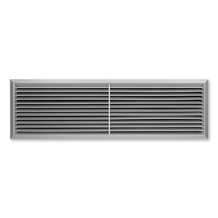 Grille de ventilation en aluminium - ASL - TROX - rectangulaire